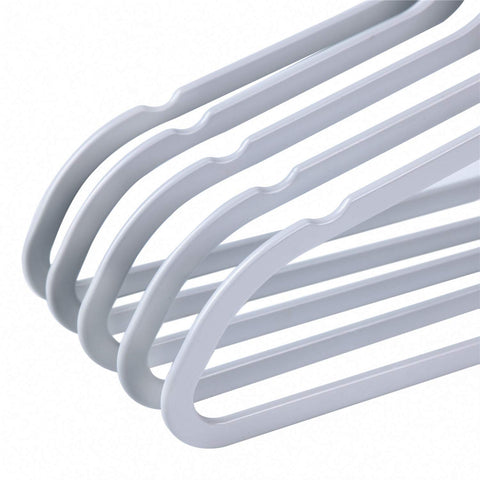 Quality Hangers 360-degree hook offers versatile hanging directions for easier access.