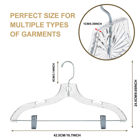 Quality Hangers heavy duty plastic hangers built for daily use