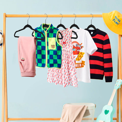 Quality Hangers 13-inch thin hanger keeps shirts smooth and snag-free.