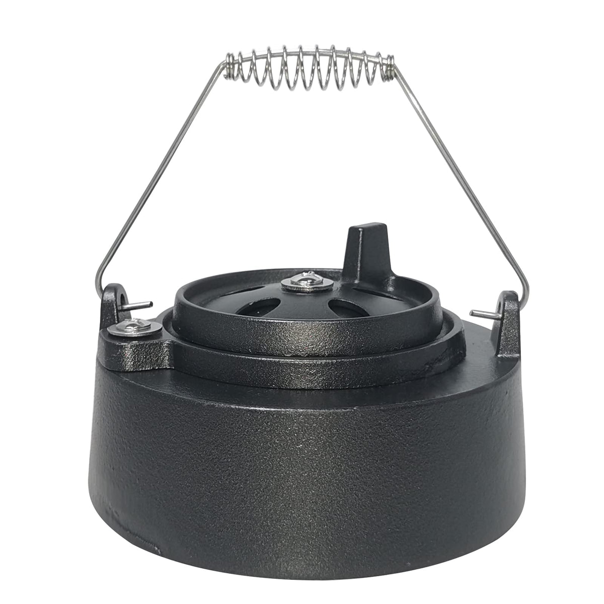 Quantfire cast-iron cap on Big Green Egg with daisy wheel for precise temperature control