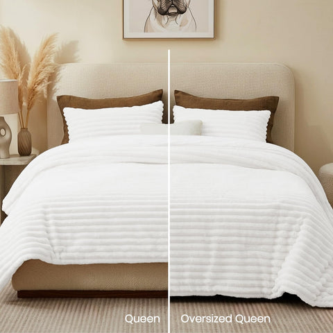 Quataly Marshmallow Queen bedroom ambience suitable for all-season comfort