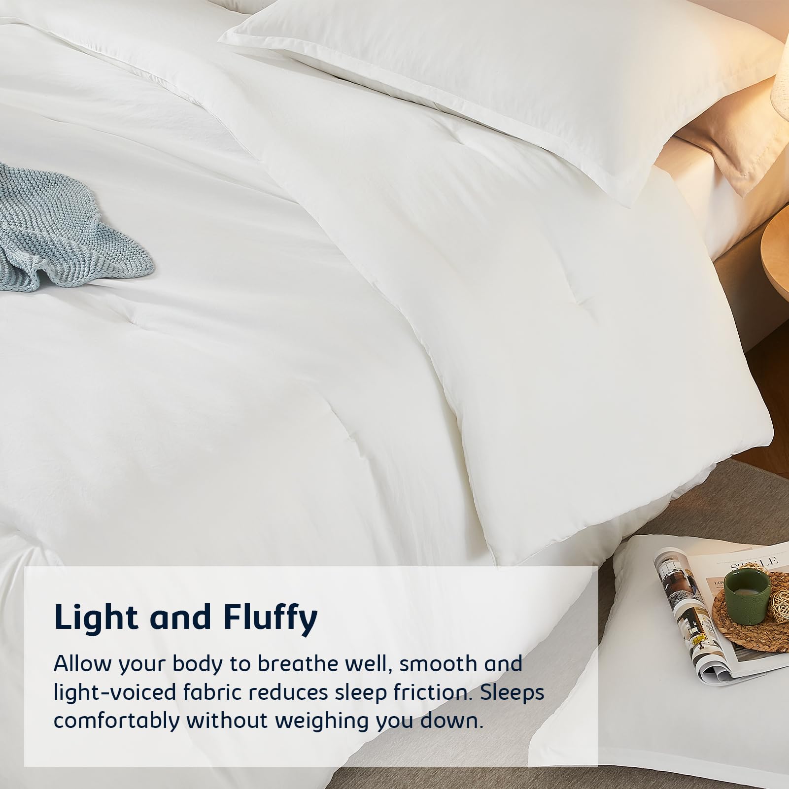 Quataly microfiber texture conveys ultra-soft comfort against the skin.