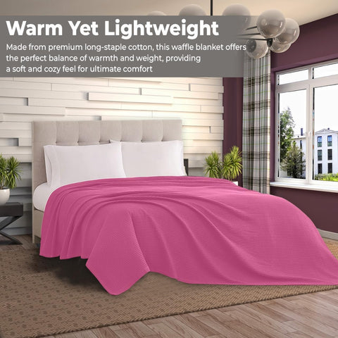 QUBA LINEN breathable blanket supports all-season comfort