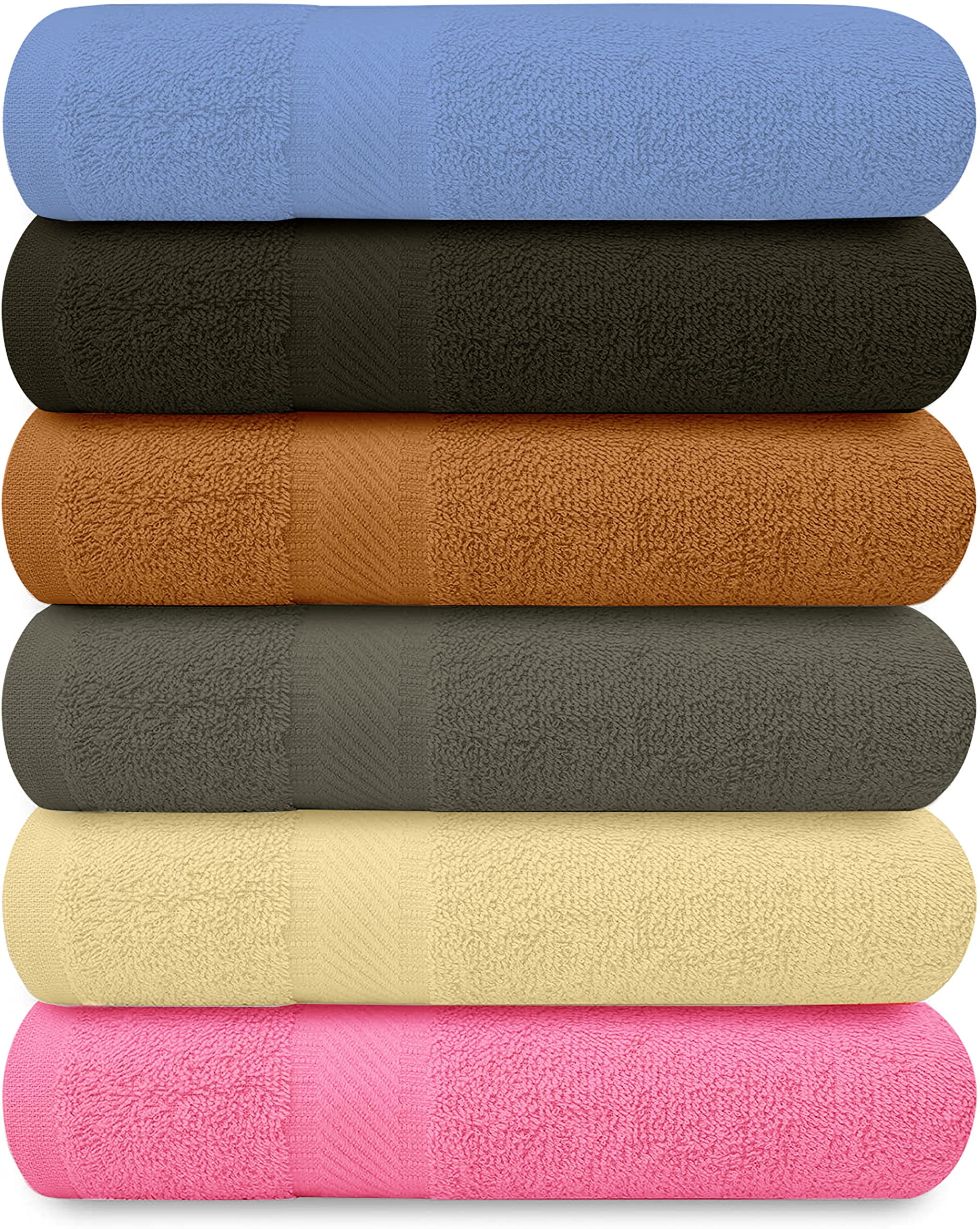 QUBA LINEN lightweight towels with quick-dry design for busy mornings