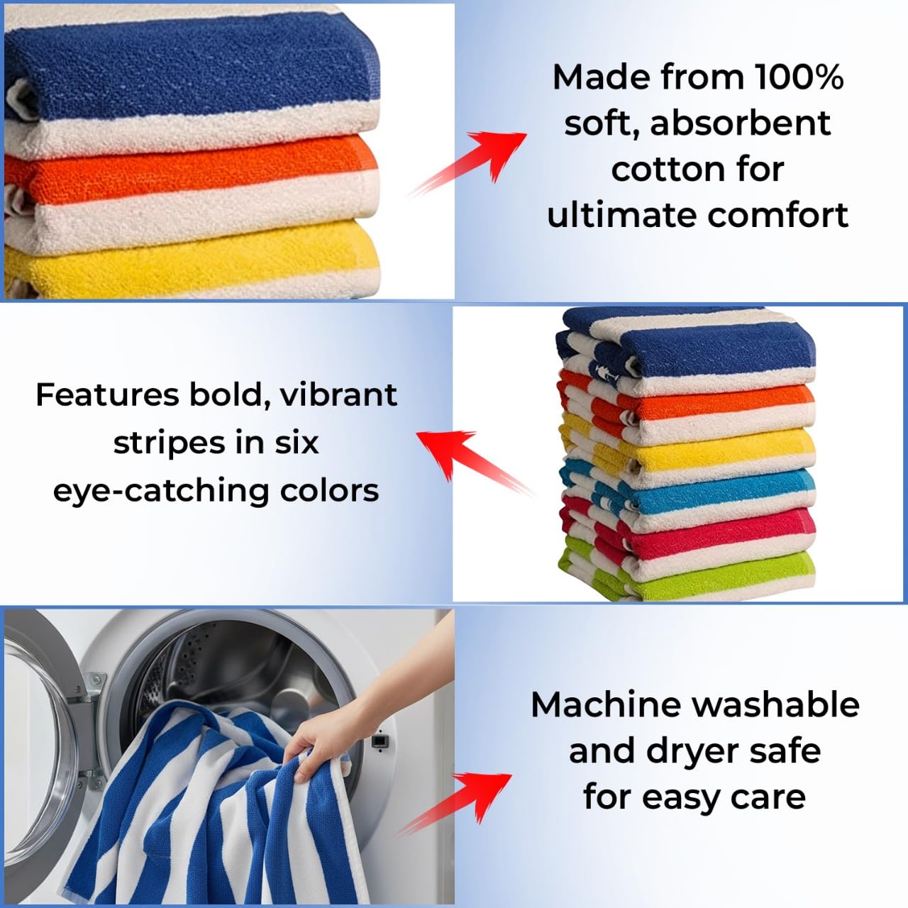 QUBA LINEN quick-dry towel in use after a swim at the beach.