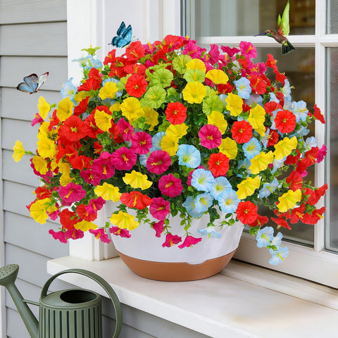 Qubigko fade-resistant blooms for sunlit porches and pathways