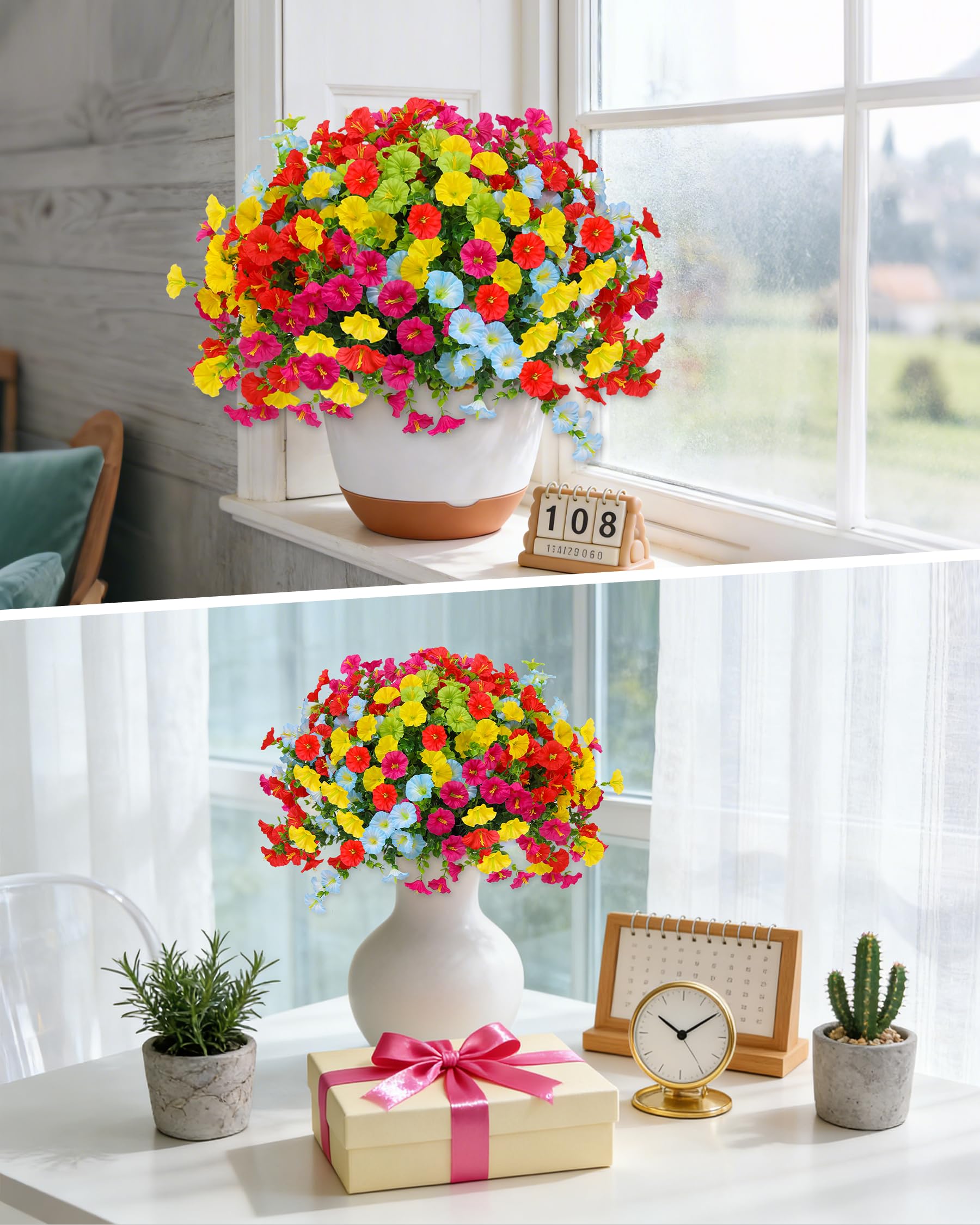 Qubigko planter bundle for curbside decor and entryways