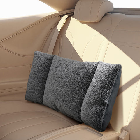 Queekay fleece chair pillow gray offers durable cushioning for daily seating