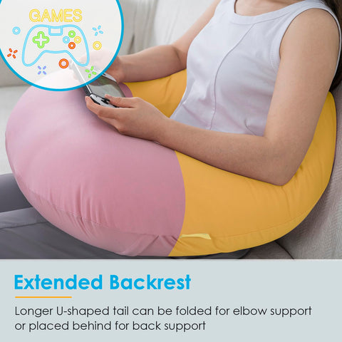 QUEEN ROSE Reading Pillow is a versatile family friendly addition to any chair.