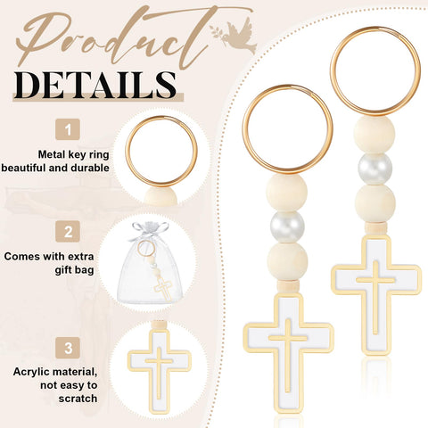 Quelay cross pendant measures 1.34 by 1.06 inches, elegant focal point.