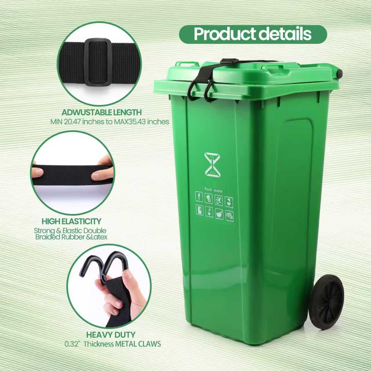 QUFA pest-proof lock deters raccoons and squirrels
