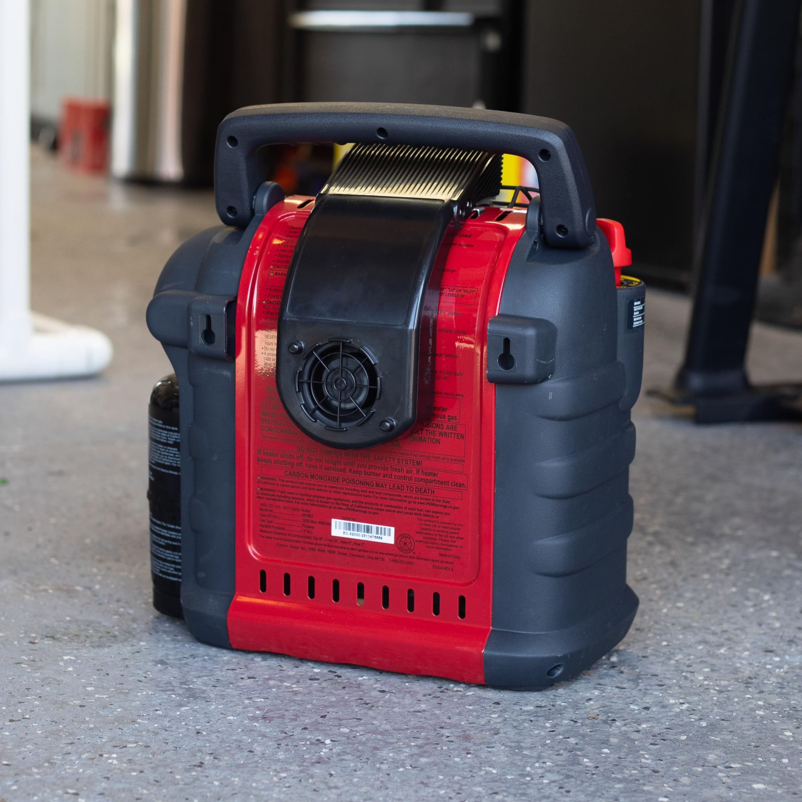 Quiet operation enables even warmth distribution in small spaces.