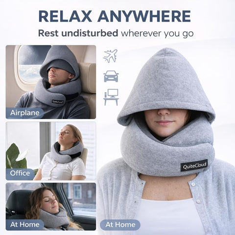 QuietCloud compact carry bag for easy packing and transport