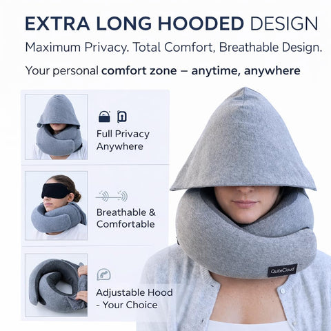 QuietCloud lightweight breathable fabric keeps you cool while traveling
