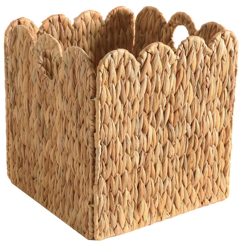Quincry handwoven Vietnamese craftsmanship detail on baskets.