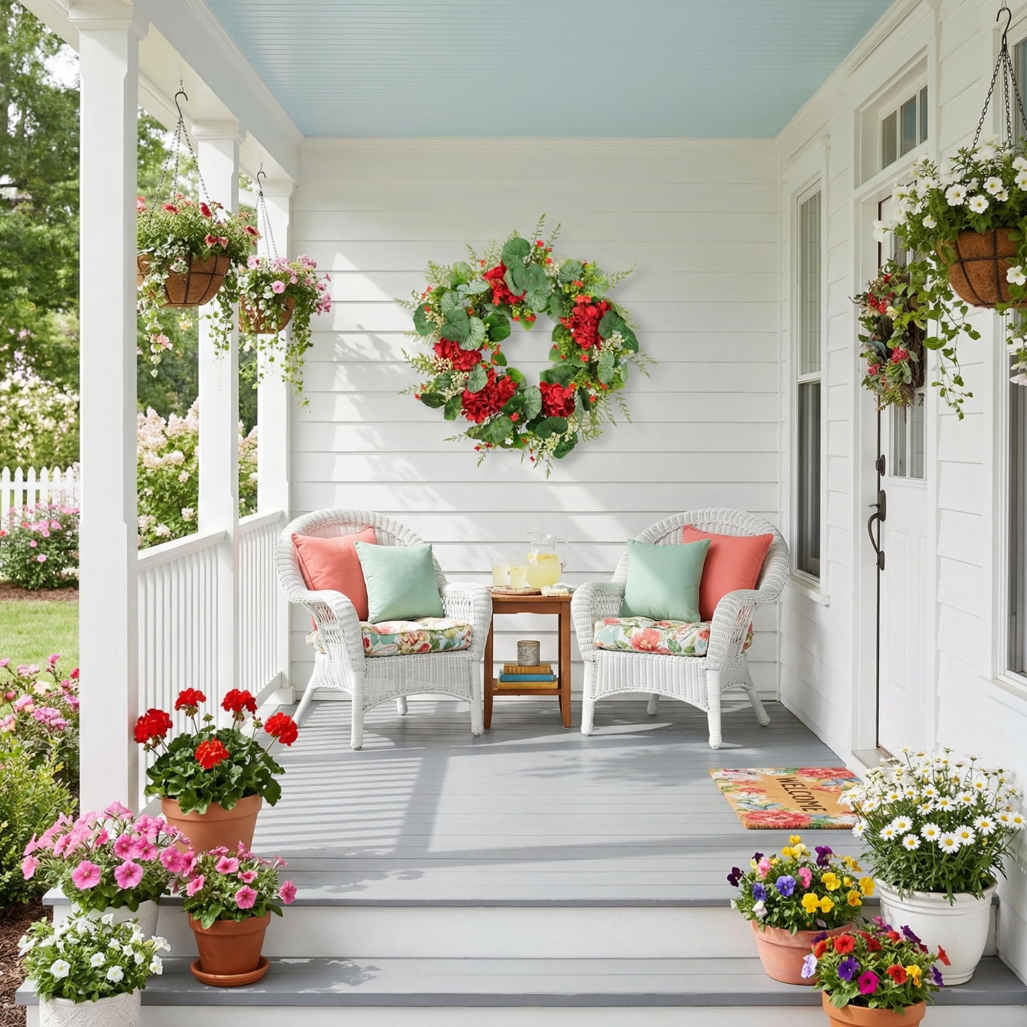 Quixem gift ready wreath presentation for housewarmings and celebrations