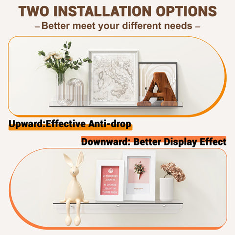 Qukaka easy-install mounting options speed up setup and flexibility