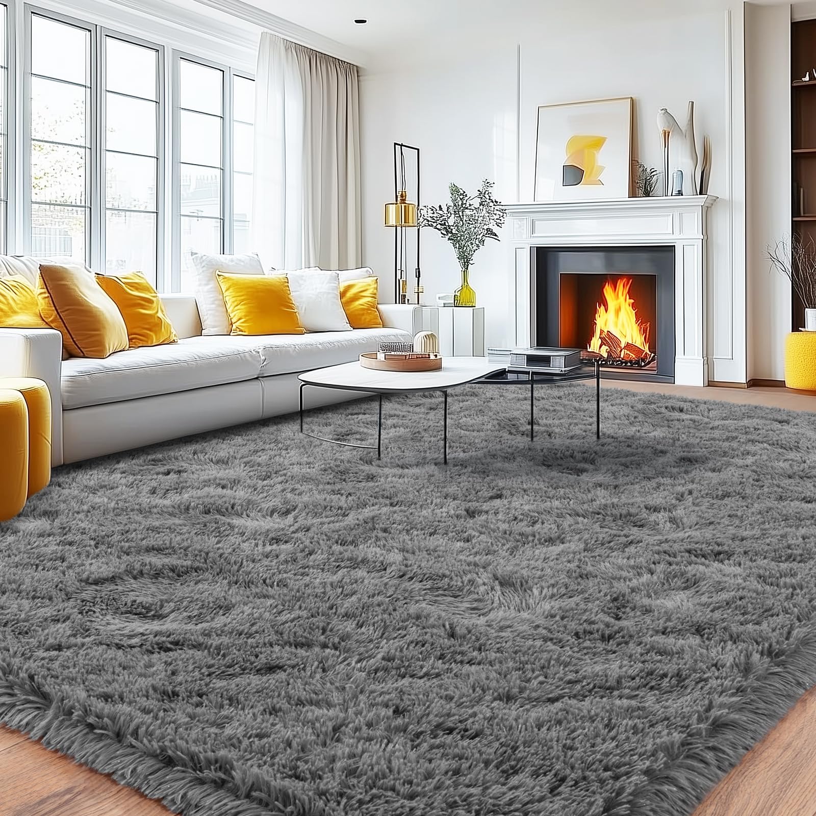 Quntue soft pile rug is easy to clean and maintain