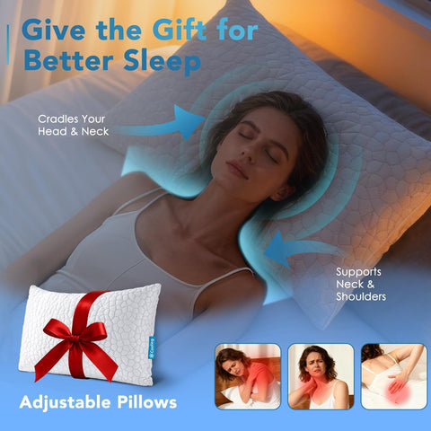 QUTOOL gel memory foam core promotes airflow and cooling