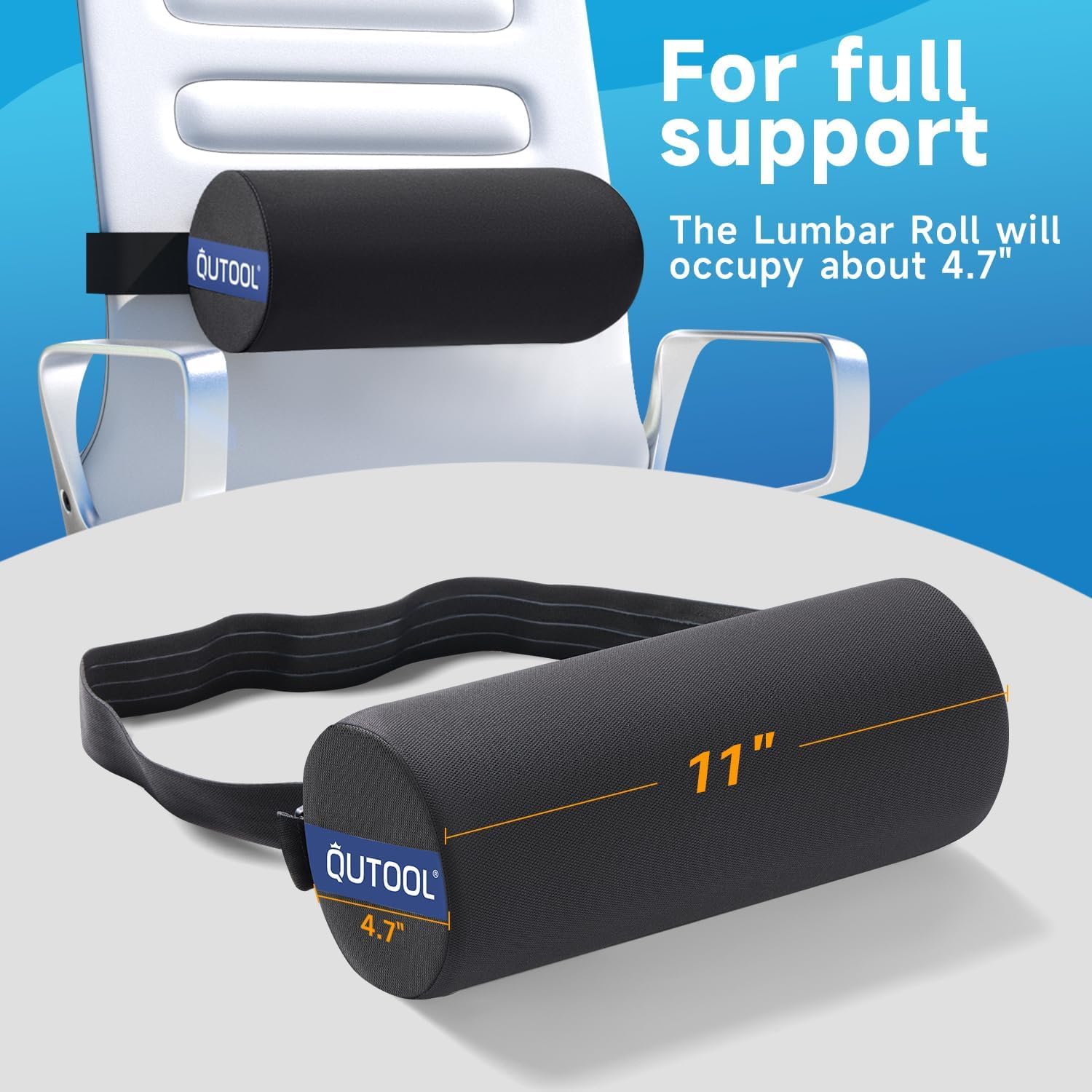 Sleek black design complements office and car interiors.