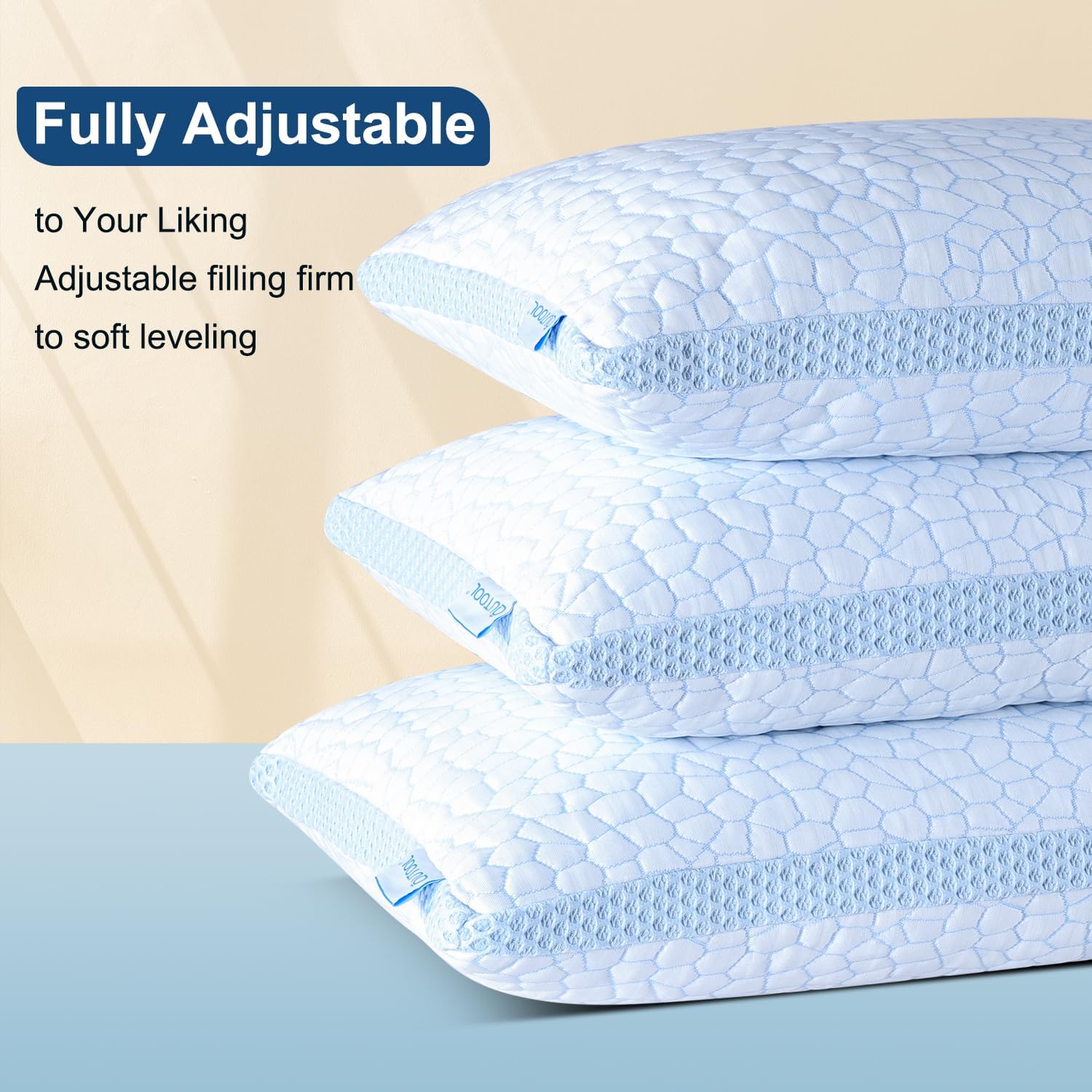 QUTOOL breathable inner cover promotes air flow and cooling.