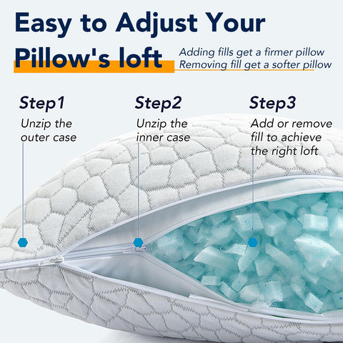QUTOOL cooling pillow with lifetime replacement service