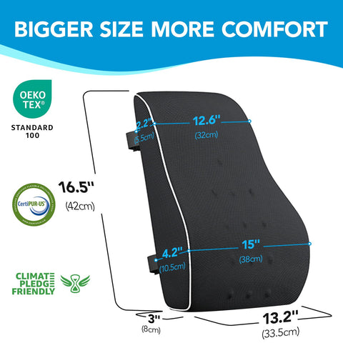 QUTOOL posture-friendly pillow adapts to your body.