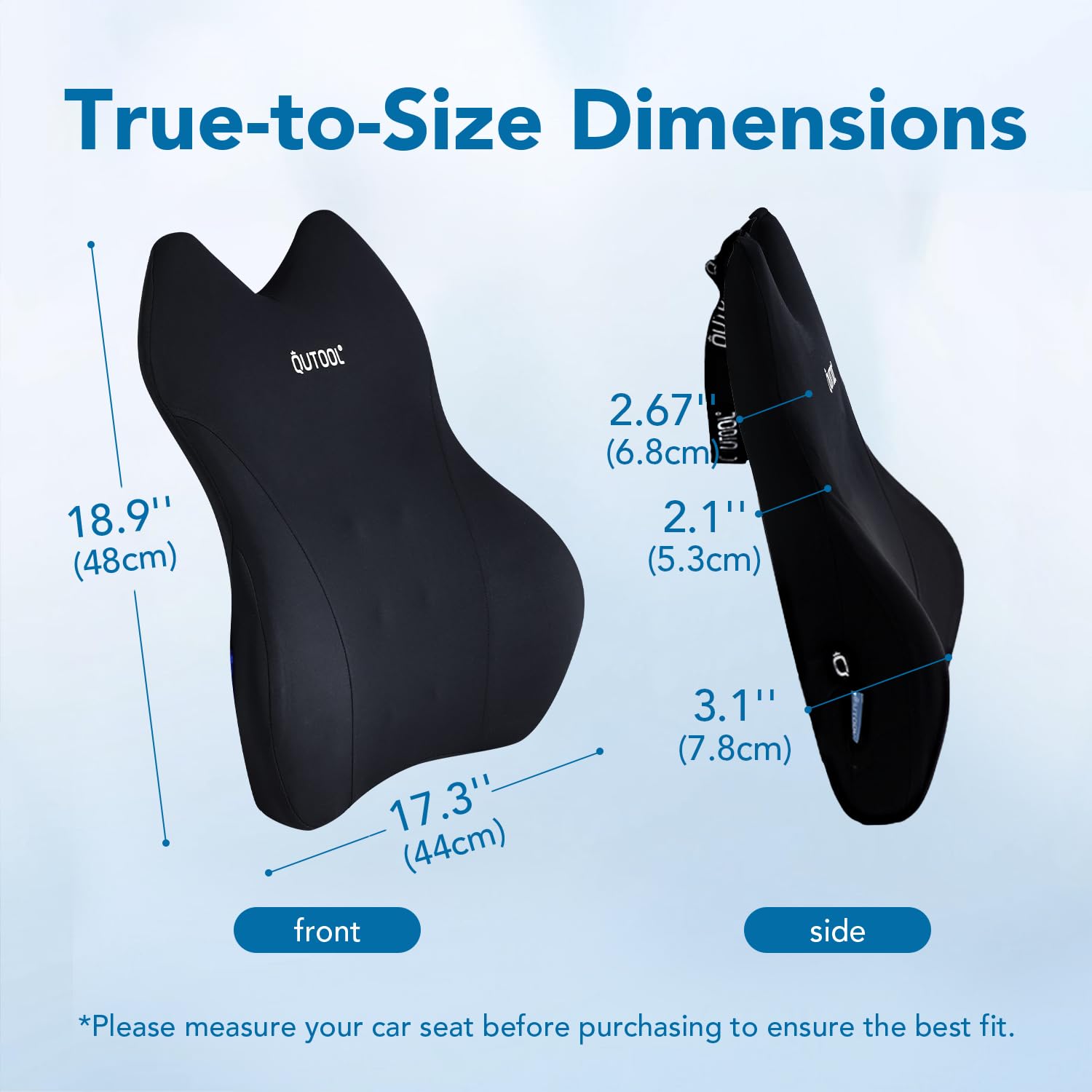 Compatible with SUVs, trucks, and buses for versatile support.