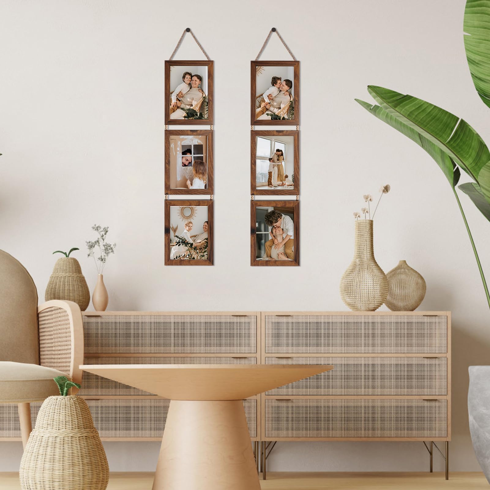 QUTREY durable 5x7 frame protects prints while staying lightweight