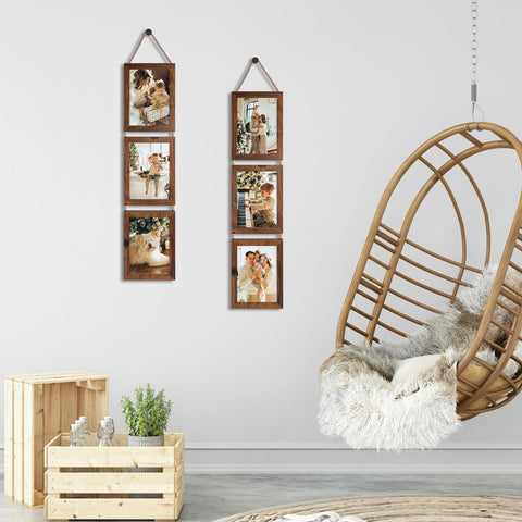 QUTREY multi-photo display creates a tidy gallery wall