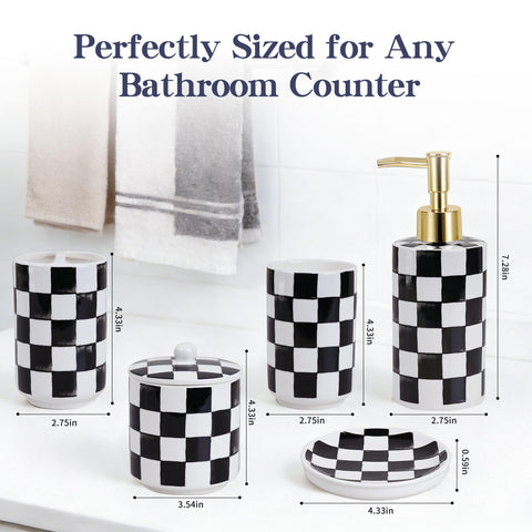 Quuavio vanity set displayed on a modern sink elevates bathroom styling