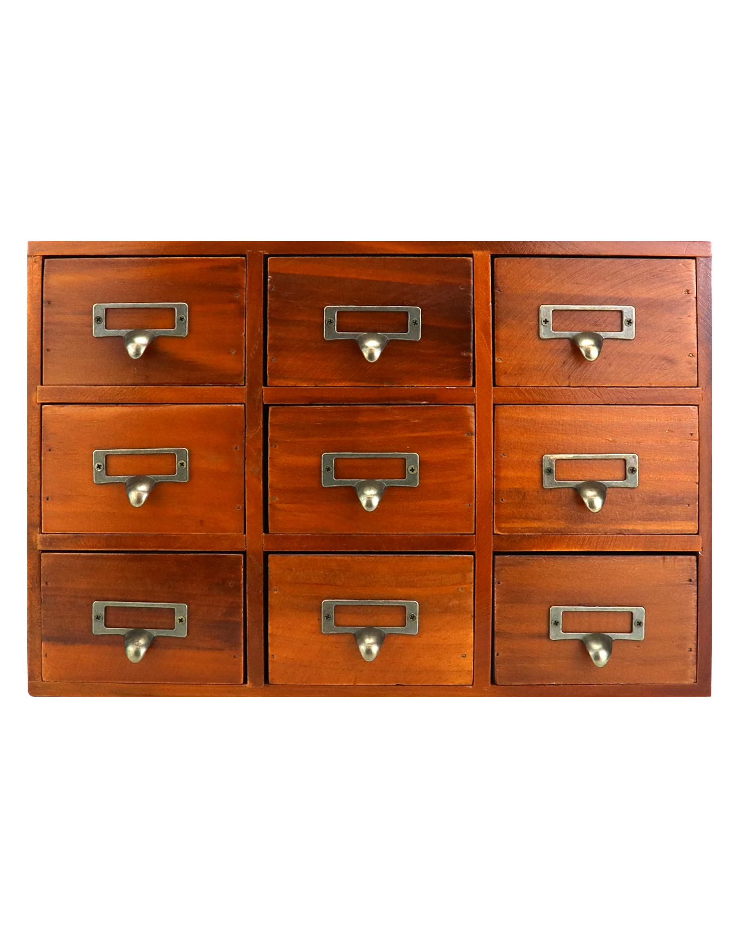 QWORK no assembly required cabinet ready to use on desk