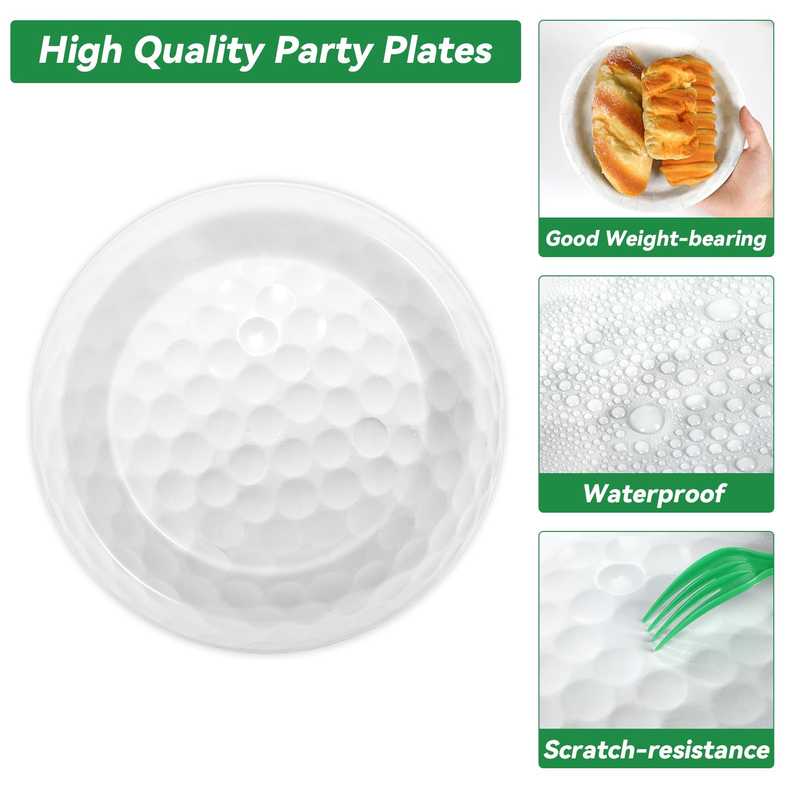 Qyeahkj golf-napkins-6-5inch ready for spills and quick cleanups during celebrations.