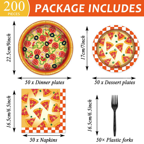 Qyeahkj pizza napkins pack shown for tidy hands and quick refresh.
