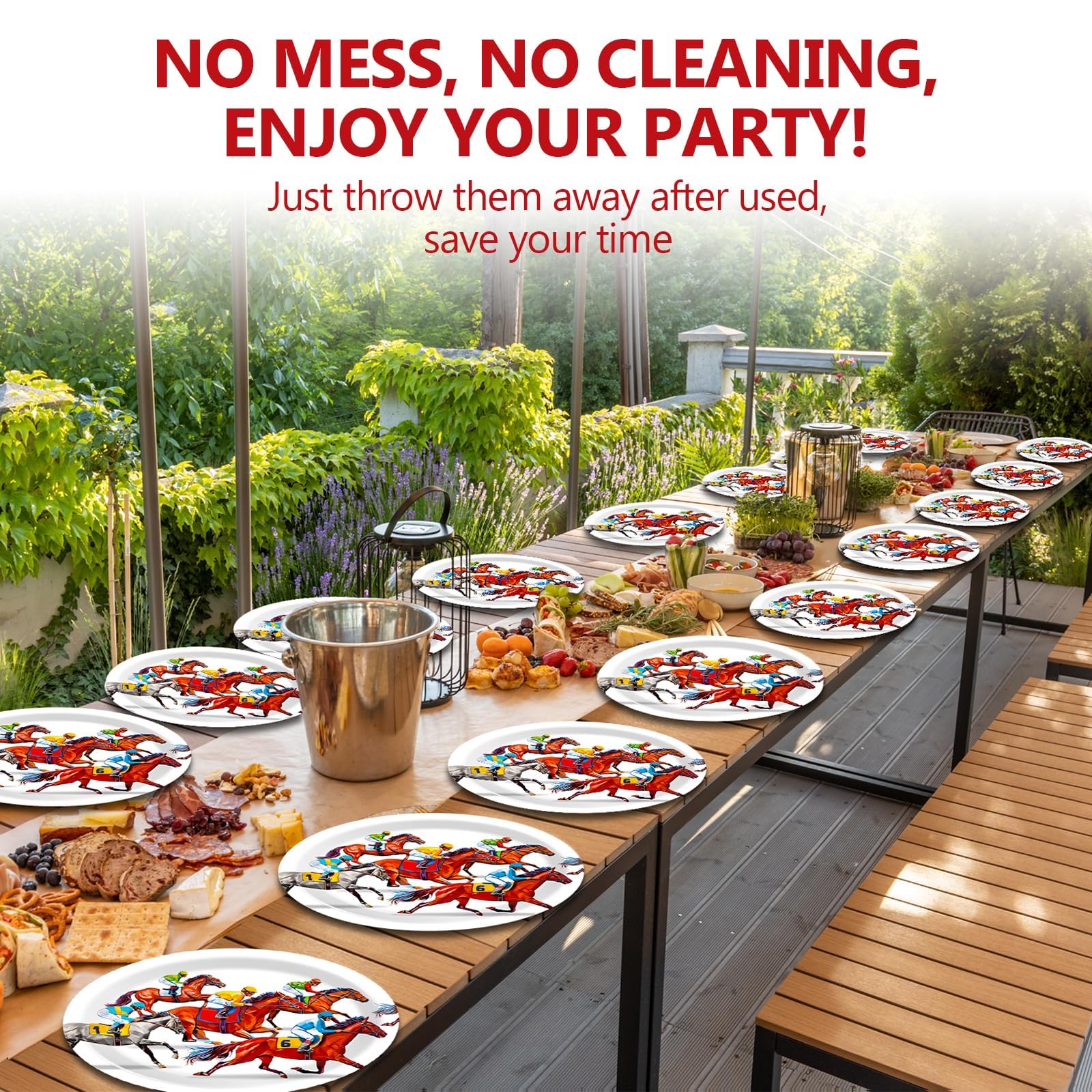 Qyeahkj Waterproof and oil-proof finish keeps foods presentable during serving