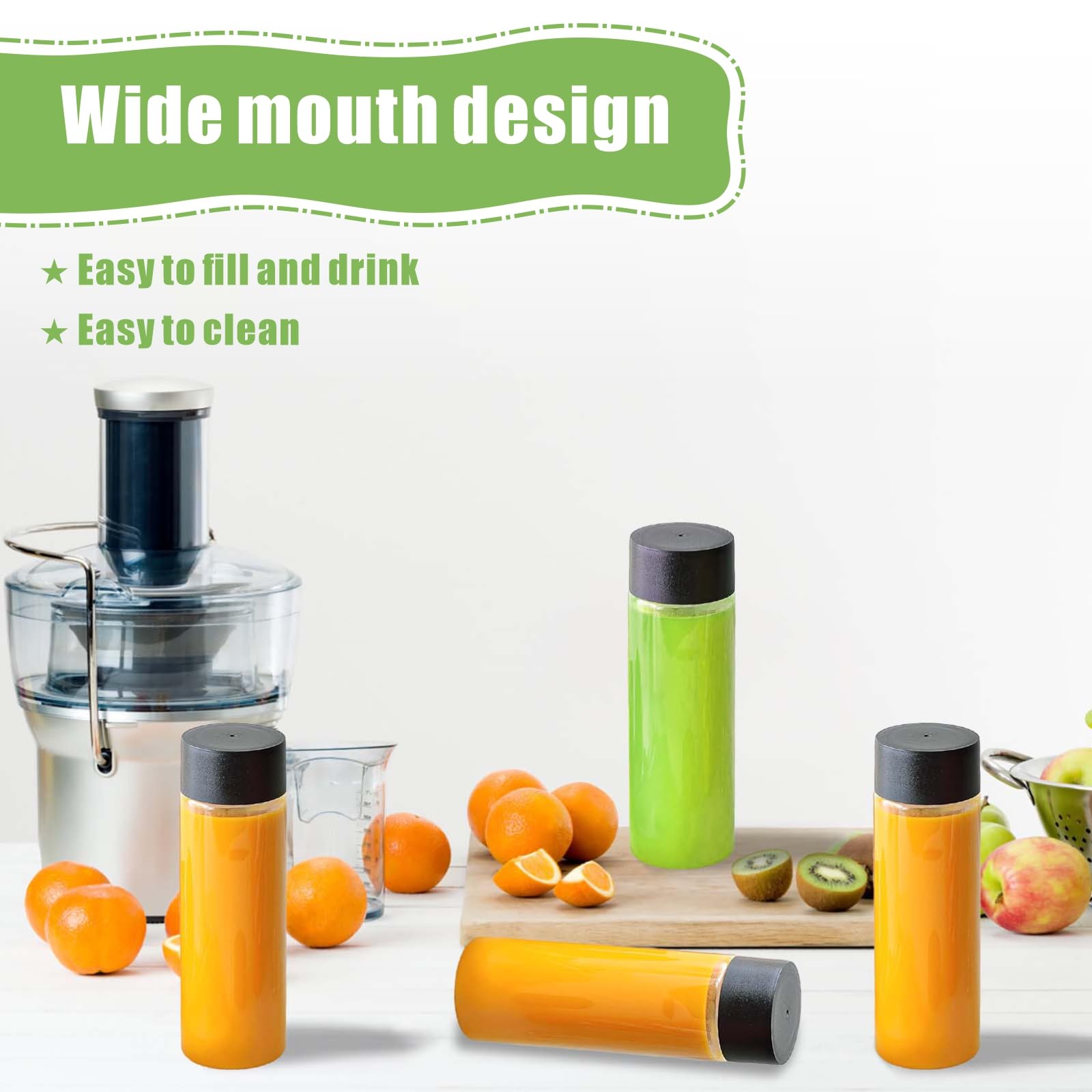 QZV multipurpose bottle suitable for juice, water, tea, and more.