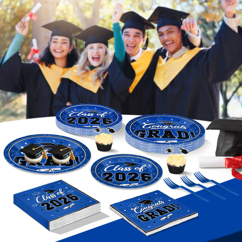 QZYL blue grad table decor kit for a cohesive look