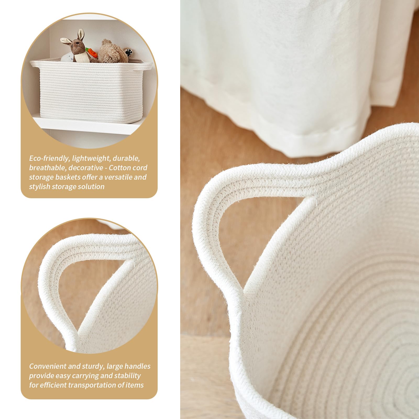 R RUNKA toy storage basket keeps children's toys tidy and accessible