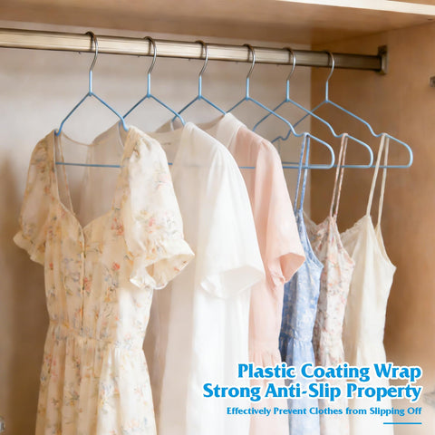 RA RUNNING ALIEN 150-pack bulk hangers suit hotels, laundries, and rental properties for uniform displays