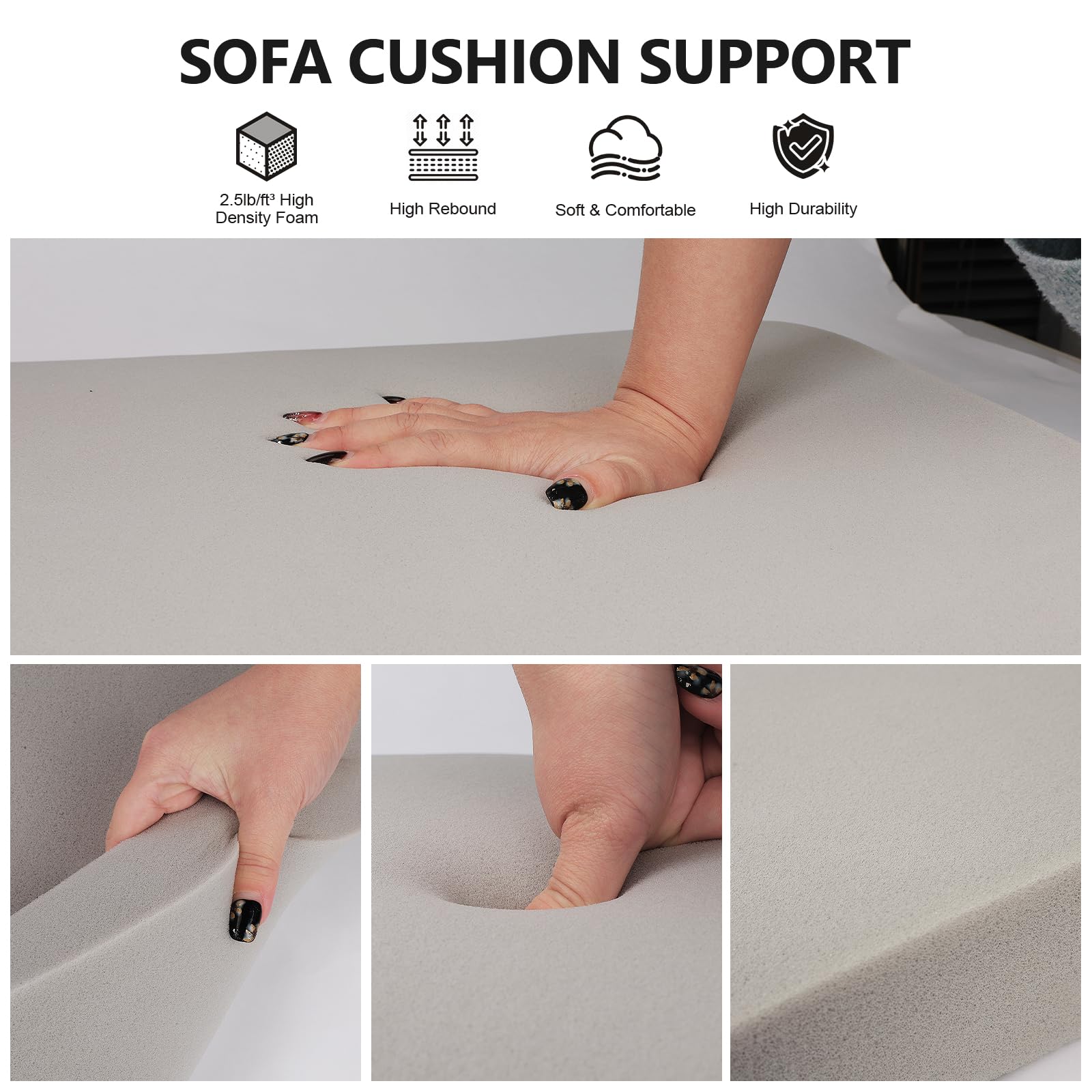 RA RUNNING ALIEN high-density foam delivers lasting support with a soft touch.
