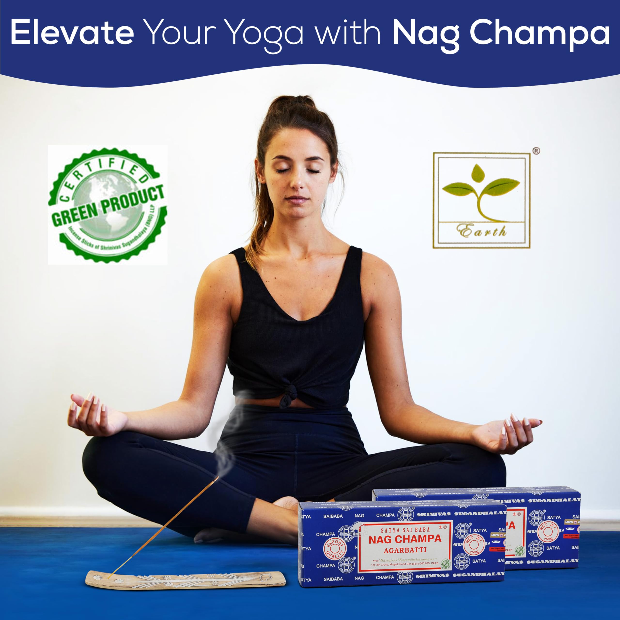 Raajsee daily affirmations enhanced by Nagchampa fragrance.