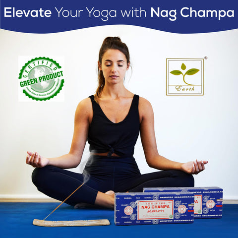 Raajsee daily affirmations enhanced by Nagchampa fragrance.