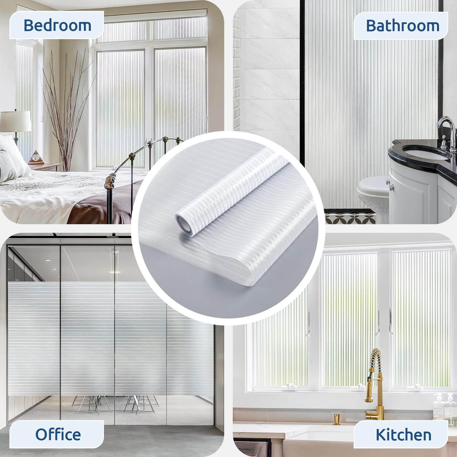 rabbitgoo Anti-glare window film minimizes reflections for comfortable daytime viewing.