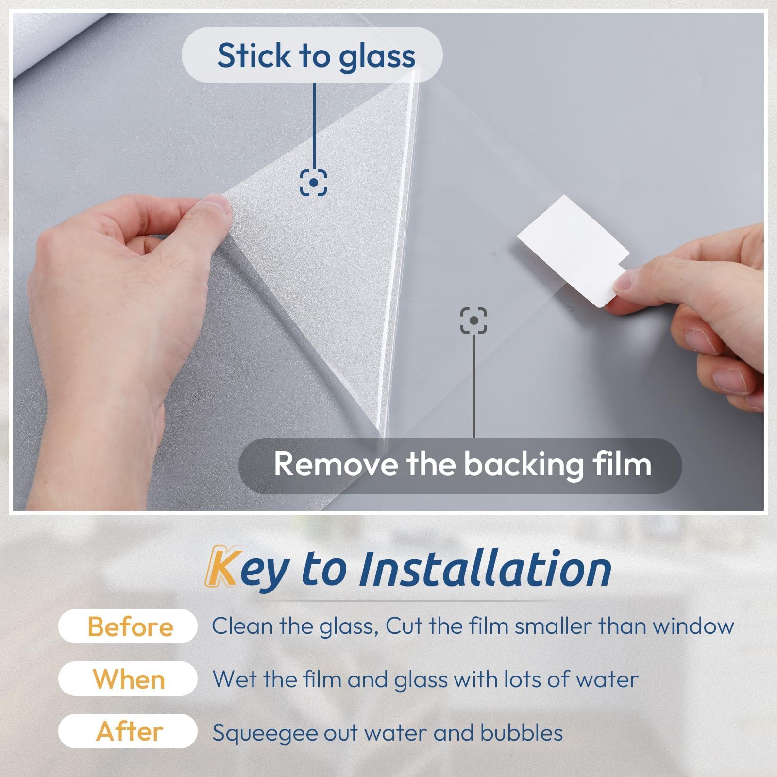 Rabbitgoo bubble-free installation for a smooth, professional look