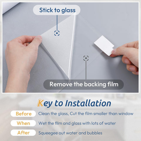 Rabbitgoo DIY window film trim to fit any shape