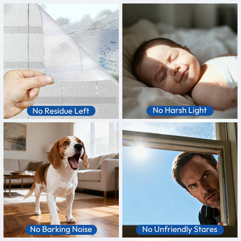 Rabbitgoo durable vinyl window film maintains color and adhesion for years.