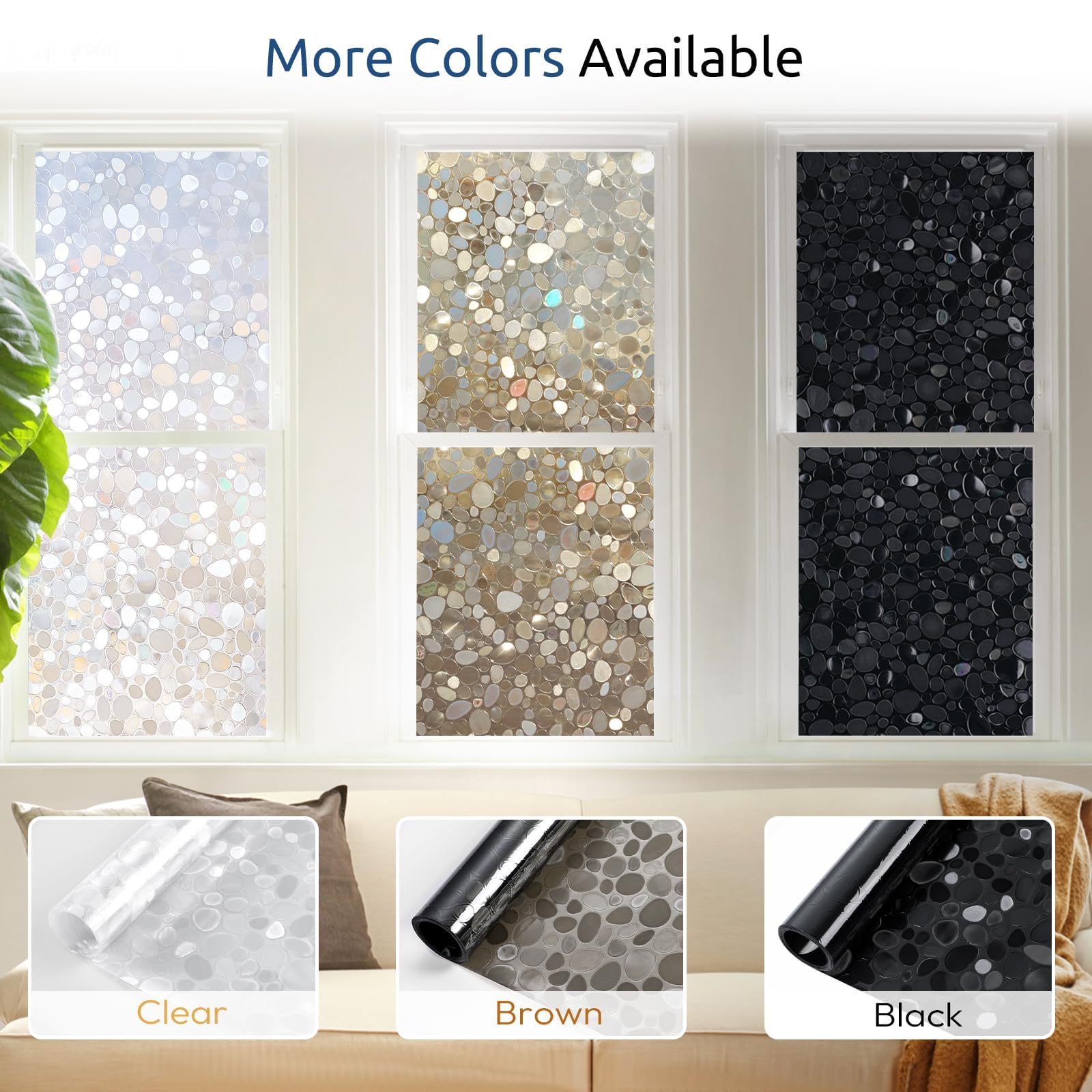 Rabbitgoo easy to apply and remove film suits renters and homeowners.