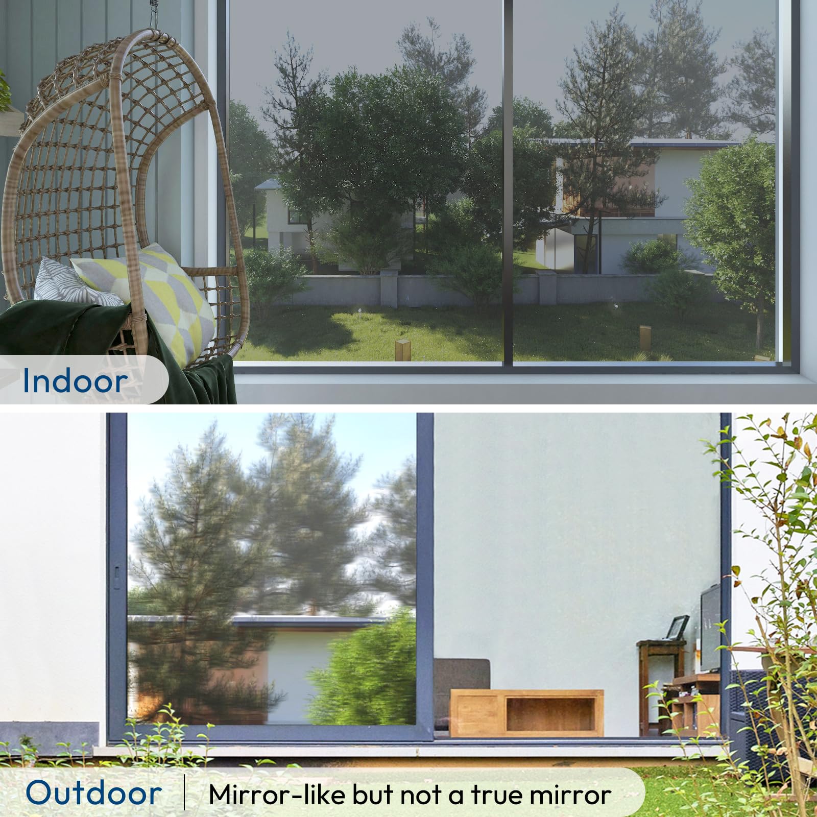 Clean, glass-friendly application of Rabbitgoo film on flat surfaces.