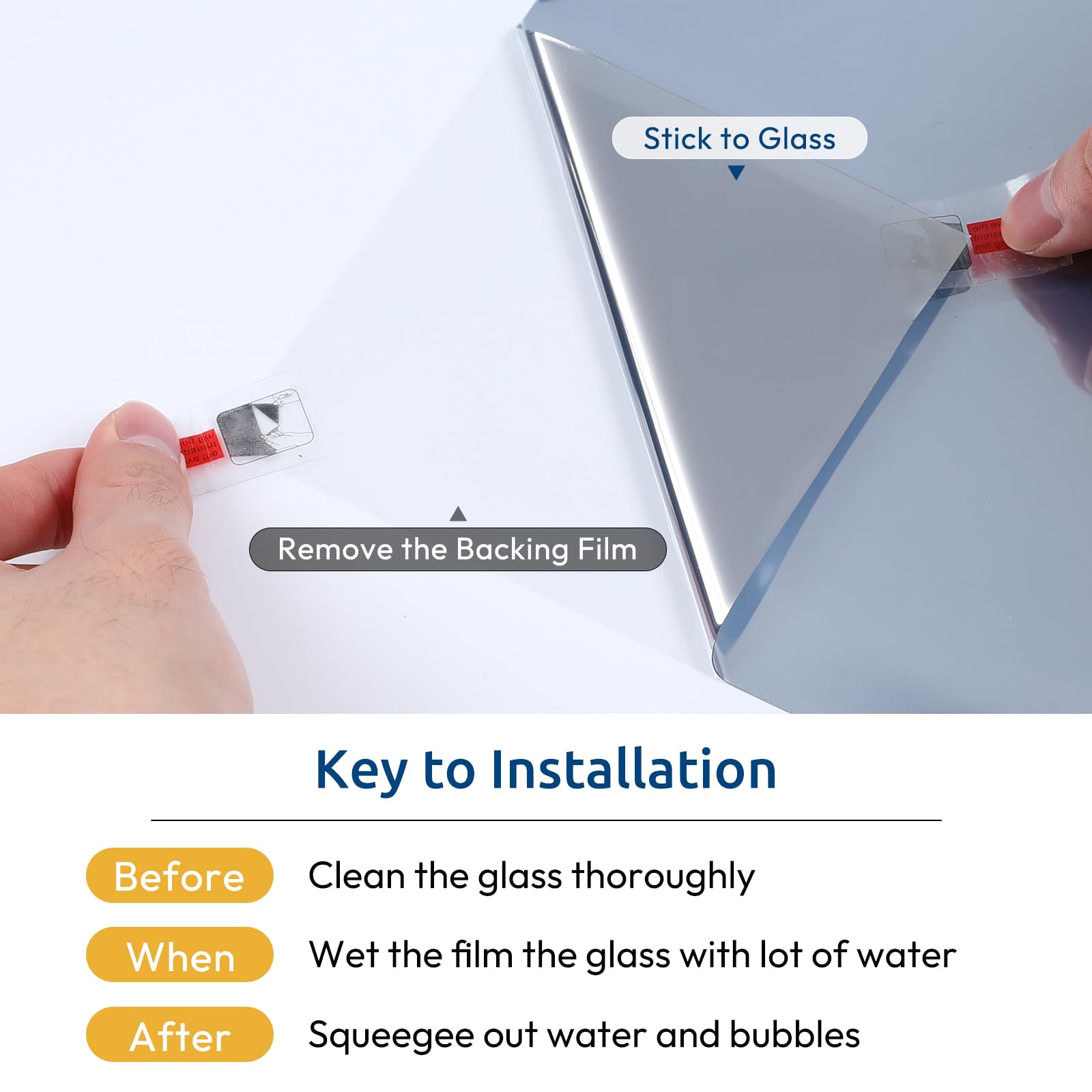 Glare reduction with Rabbitgoo film supports comfortable viewing angles.