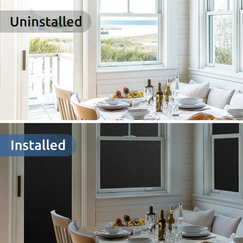 Rabbitgoo long 157-inch window film roll fits large windows